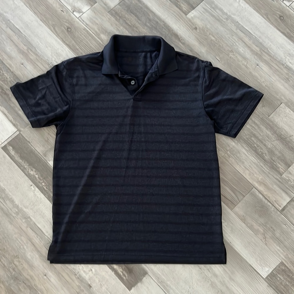 HAGGAR Blue/Grey Polo Shirt